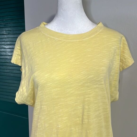 The Normal Brand Vintage Slub Tee Dress midi yellow - 100% cotton - XS/S - Picture 9 of 16